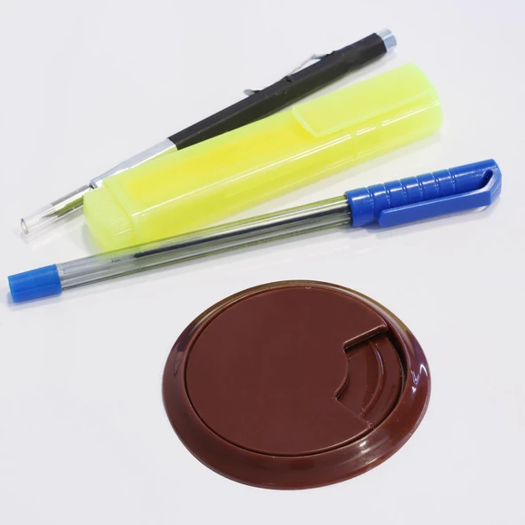 Masa Üstü Kablo Kanalı Deliği Kapağı Masa Kapağı 6 cm - 8