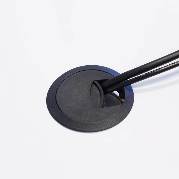 Masa Üstü Kablo Kanalı Deliği Kapağı Masa Kapağı 6 cm - 6