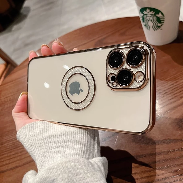 Apple iPhone 14 Pro Max Kılıf Prıltılı Çıkartılabilir Kamera Lens Korumalı Esta Kapak - 11