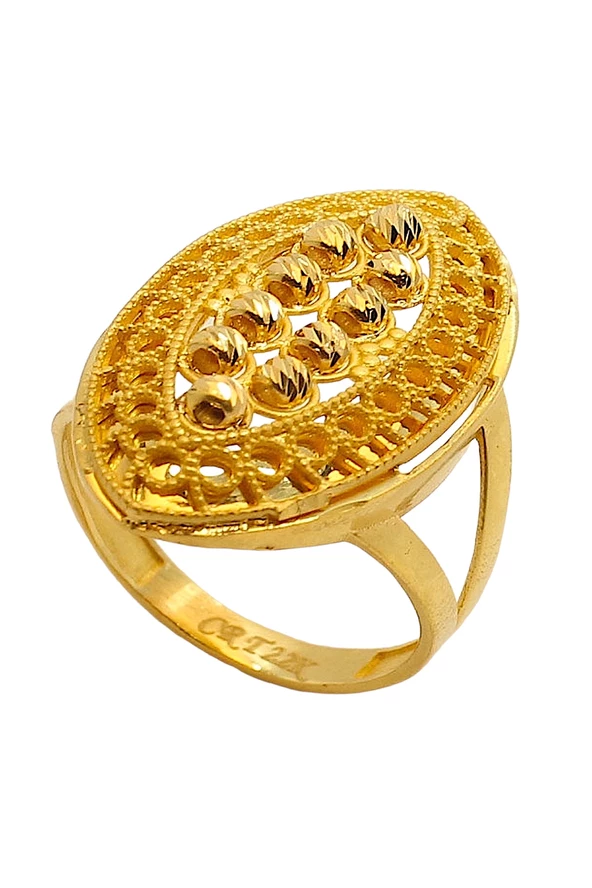 Cigold Taşsız Yüzük 22 Ayar Altın 7.11 Gr OA-C11701027657 ürün görseli 1