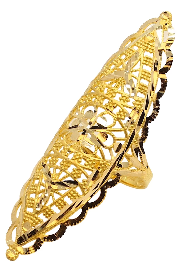 Cigold Taşsız Mekik Yüzük 22 Ayar Altın 6.94 Gr OA-C11901027826