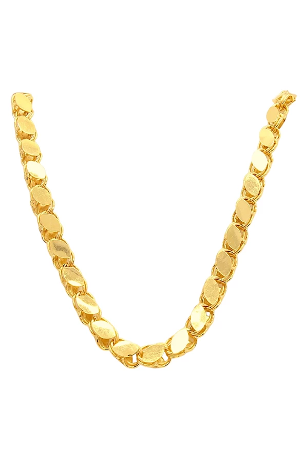 Cigold Taşsız Zincir Pullu 22 Ayar Altın 18.69 Gr OA-C17001027962