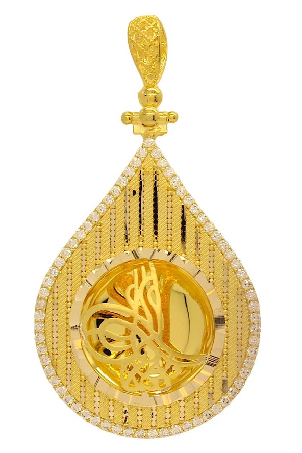 Cigold Taşlı Kolye Ucu 8 Ayar Altın 5,62 Gr OA-C1TB01028330