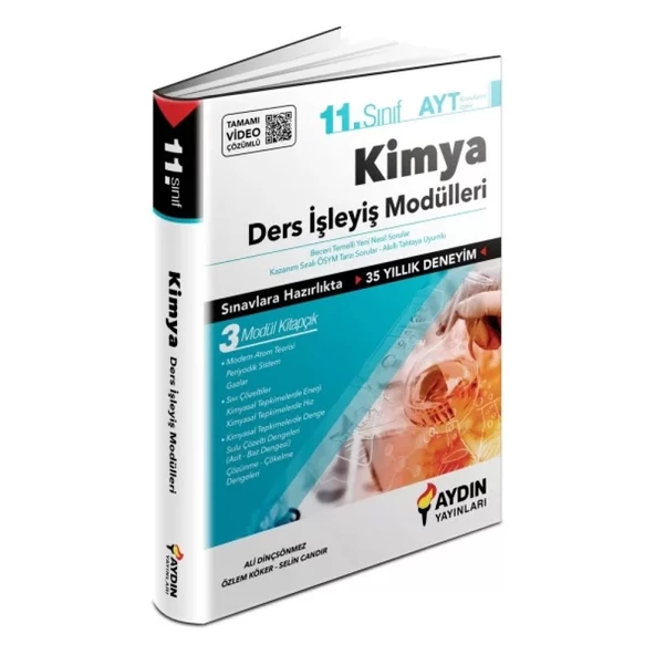11. Sınıf Aydın Kimya Ders İşleyiş Modülleri ürün görseli 1