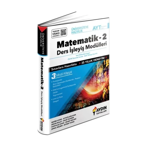 Üniversiteye Hazırlık Matematik Ders İşleyiş Modülleri 2. Kitap