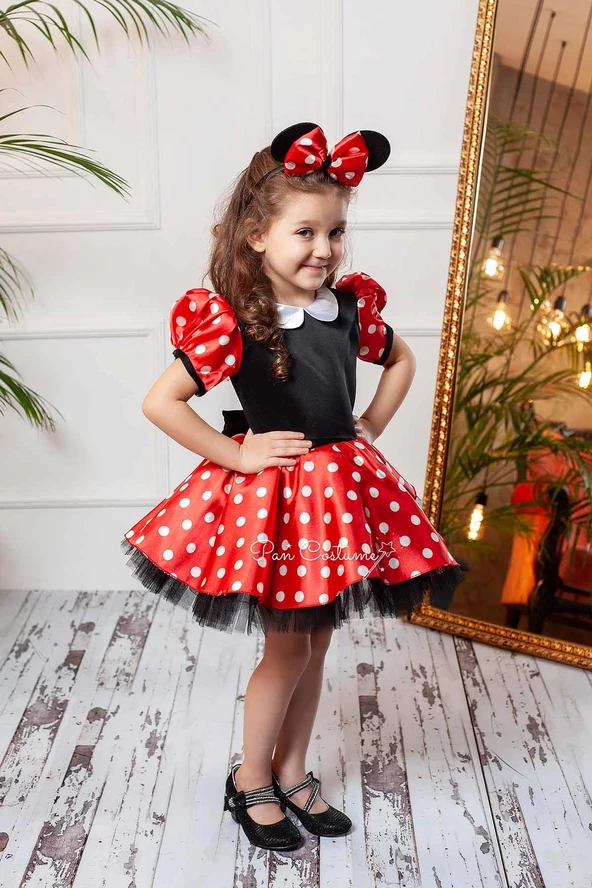Minnie Mouse Kız Çocuk Kostümü - 2