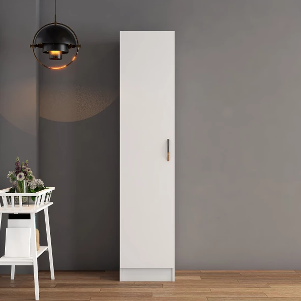 1 Kapılı Gardrop Beyaz - GRD0301 - 3
