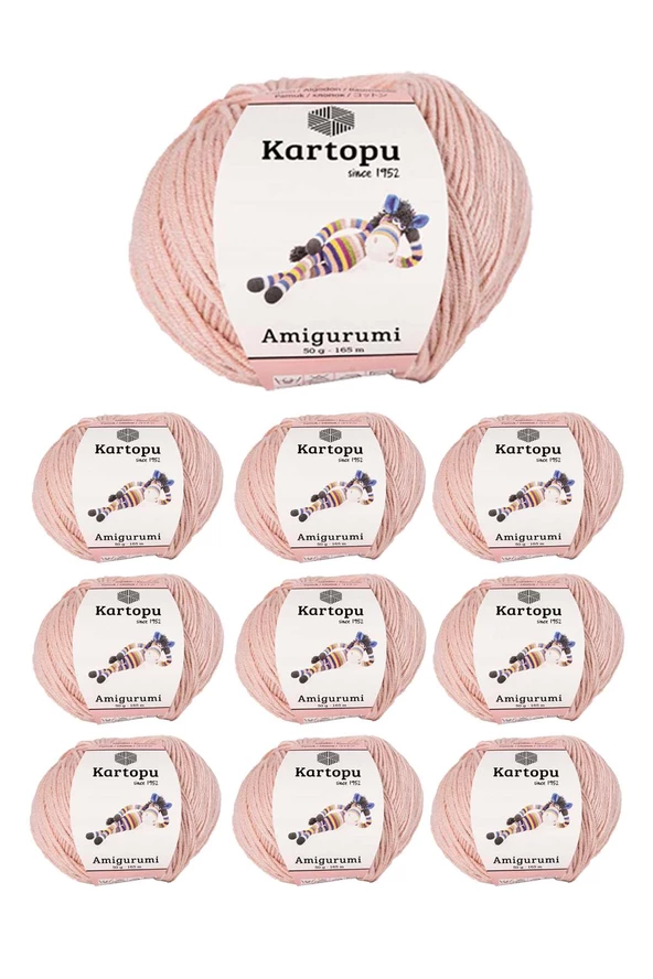 10 Adet Amigurumi El Örgü İpi 50gr 234 ürün görseli 1