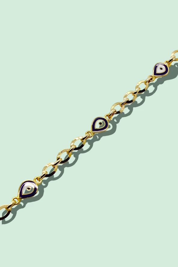 Cigold Mineli Çocuk Bileklik 14 Ayar Altın 3,54 Gr OA-K11501028749 - 3