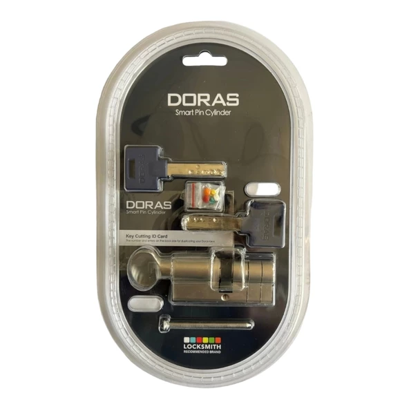 DORAS Barel 71 Mm.Smart Pin Sarı Çift Tuzak-2470M