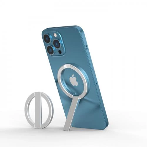 Coofbe Magsafe Uyumlu Mıknatıslı İphone 12 13 14 Pro Max Stand Masaüstü Telefon Tutucu Standı Braketi - 7