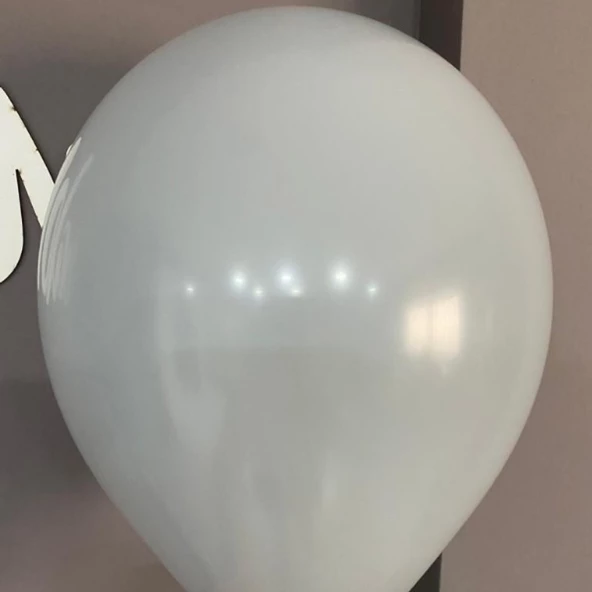 12" İç Mekan Dekorasyon Balonu Gri - 100 Adet