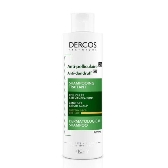 Vichy Dercos Shampoo Anti Dandruff Dry 200ml