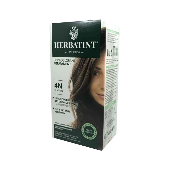 Herbatint Saç Boyası 4N Chatain - Chestnut