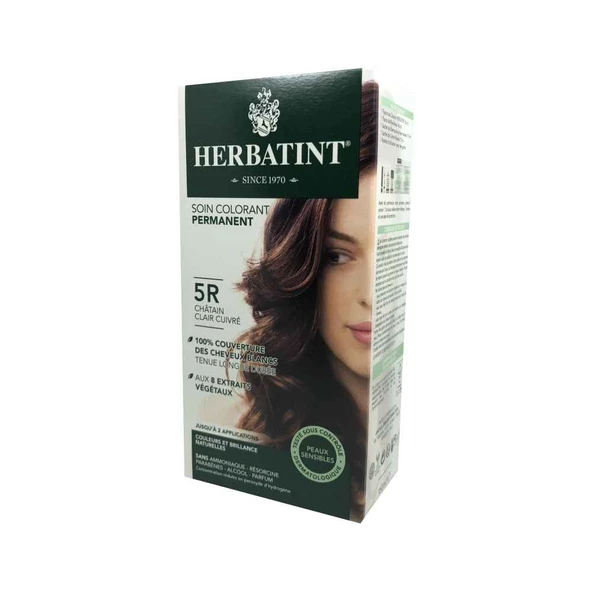 Herbatint Saç Boyası 5R Chatain Clair Cuivre - Light Copper Chestnut