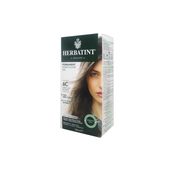 Herbatint Saç Boyası 6C Dark Ash Blonde