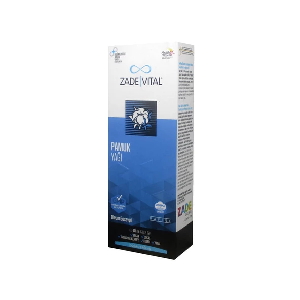 Zade Vital Pamuk Yağı 150ml