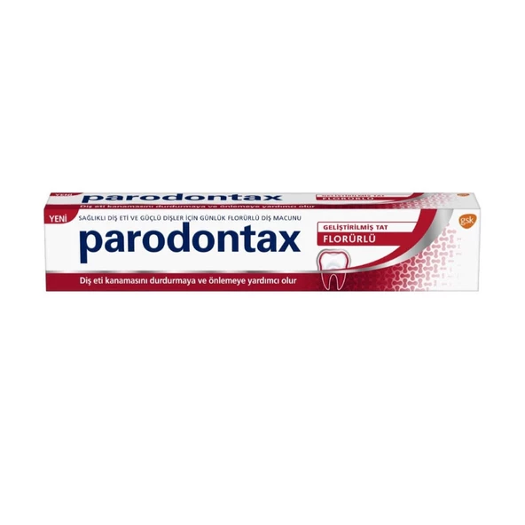 Parodontax Geliştirilmiş Tat Florürlü Diş Macunu 75ml