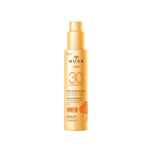 Nuxe Sun Güneş Koruyucu Yüz ve Vücut Sütü SPF30 150ml