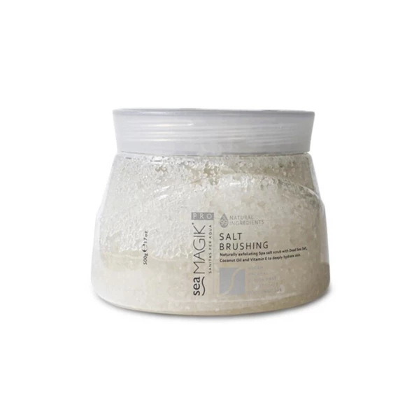 Sea Magik Salt Brushing Mineral Yağ Vücut Ovalama Tuzu 500g