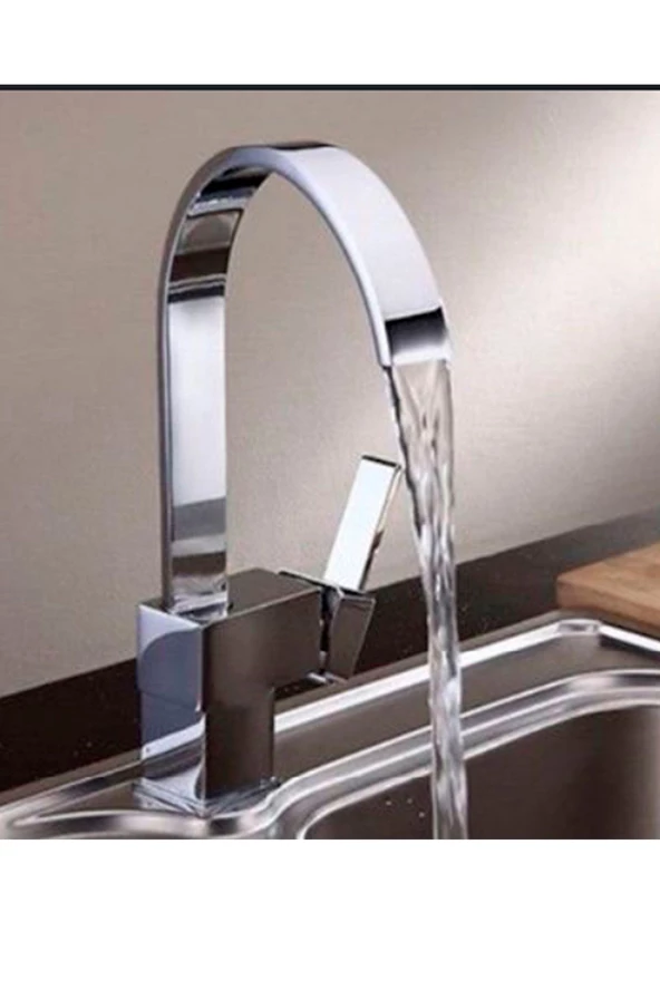 Sardıcı Kare Lavabo Bataryası Pirinç