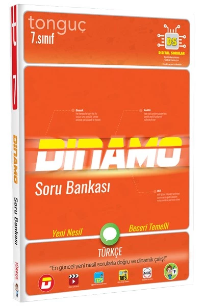 7. Sınıf Dinamo Türkçe Soru Bankası - Tonguç Yayınları