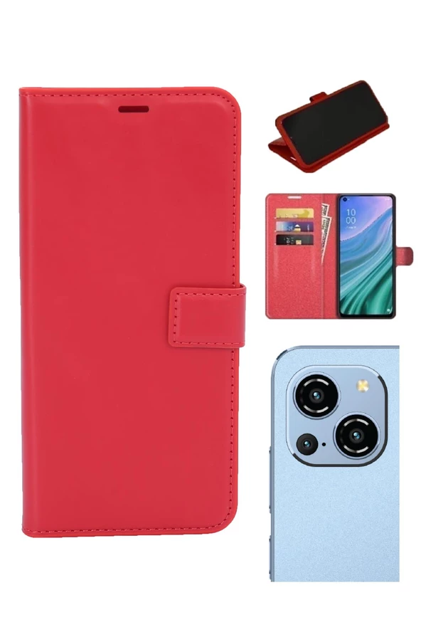 Reeder S23 Pro Max Uyumlu Kamera Korumalı Cüzdanlı ve Kapaklı Kılıf - 3