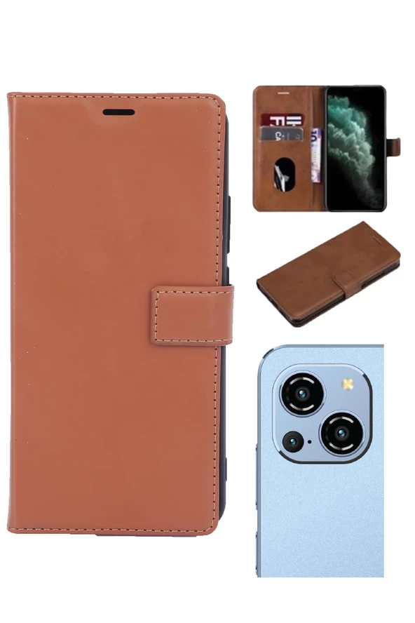 Reeder S23 Pro Max Uyumlu Kamera Korumalı Cüzdanlı ve Kapaklı Kılıf - 2