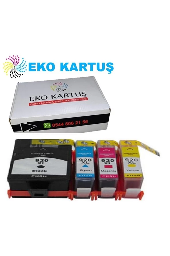 Hp Officejet 6500a Plus 4 Enk Muadil Kartuş - 2