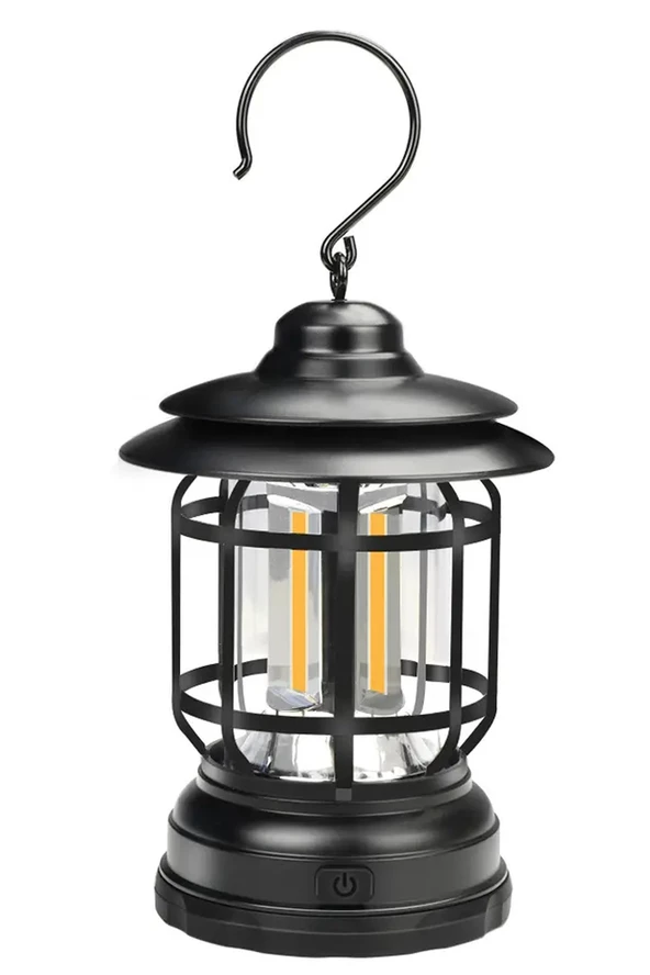 EFSANE KAMP - Nostaljik Led Lamba - Kamp Lambası - Pilli - 3