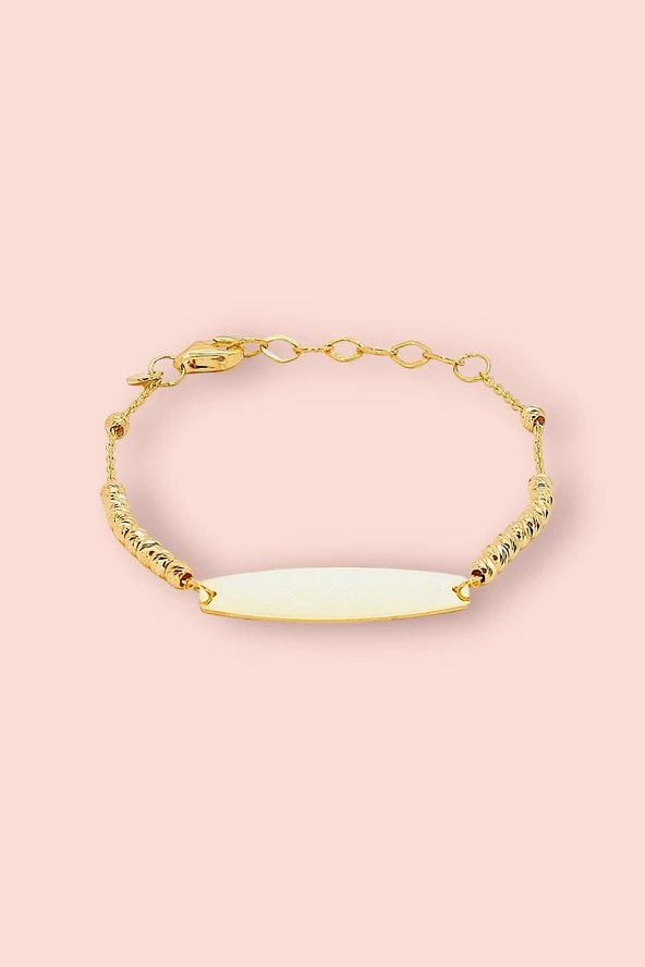 Cigold Taşsız Çocuk Bileklik 14 Ayar Altın 2,46 Gr OA-K11501028716 - 2