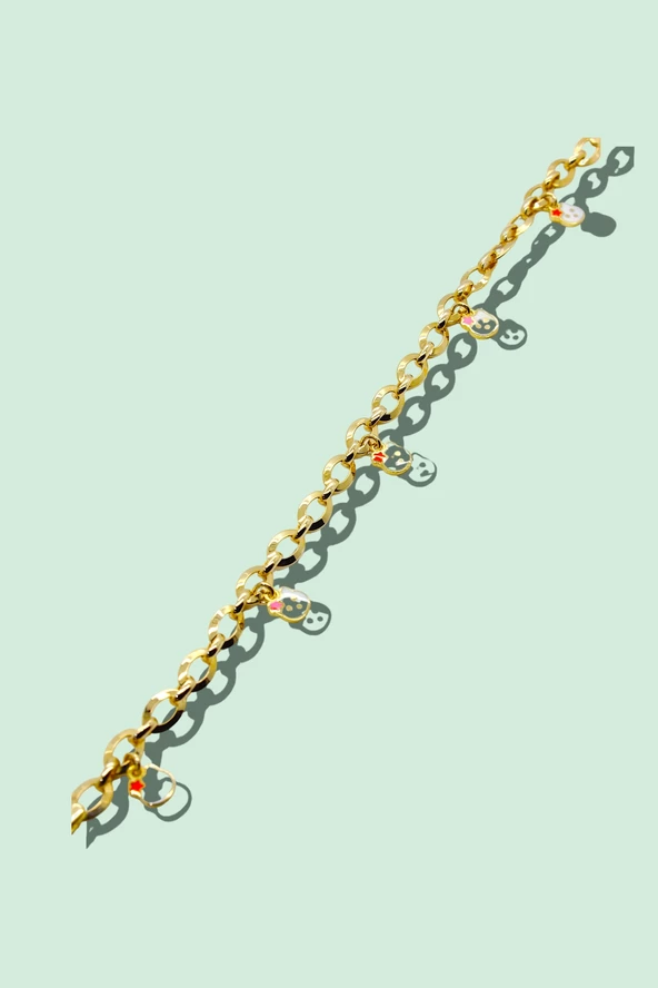 Cigold Mineli Çocuk Bileklik 14 Ayar Altın 3,88 Gr OA-K11501028750 - 3