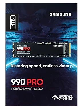 1TB SAMSUNG 990 PRO 7450/6900MB/s M.2 NVMe MZ-V9P1T0BW (Resmi Distribütör Garantili) - 2