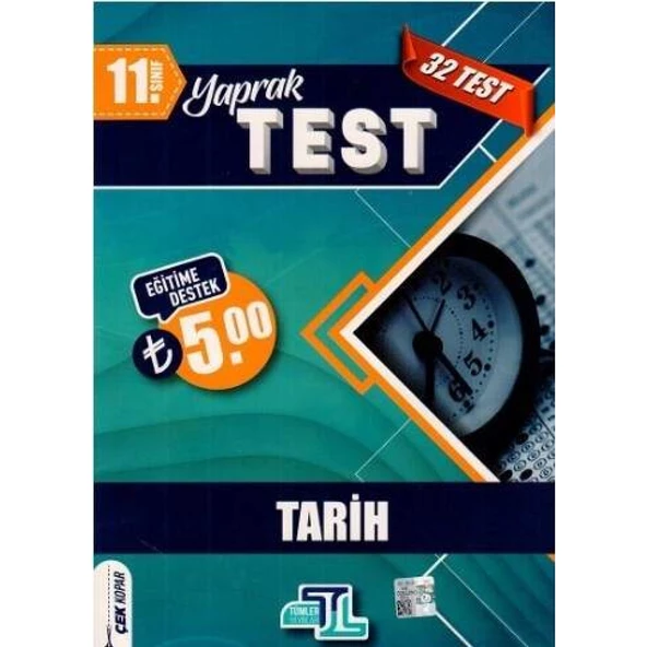 11. Sınıf Tarih Yaprak Test Tümler Yayınları