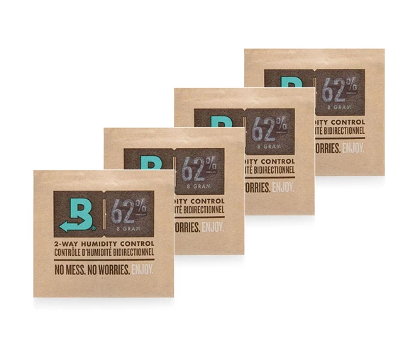 BOVEDA %62 8gr Kapalı Paket Puro Nemlendirici 4'lü Paket