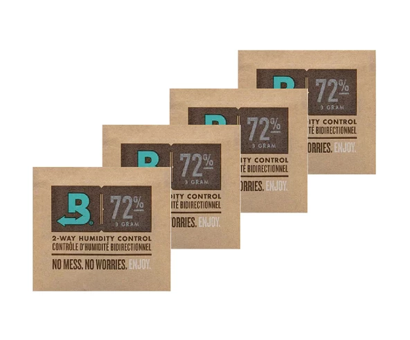 BOVEDA %72 8gr Kapalı Paket Puro Nemlendirici 4'lü Paket