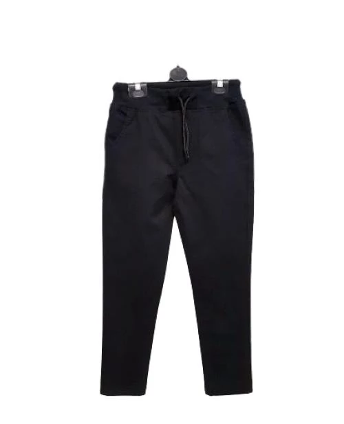 Beli Ribanalı Okul Pantolonu - Garson - Kanvas - 2