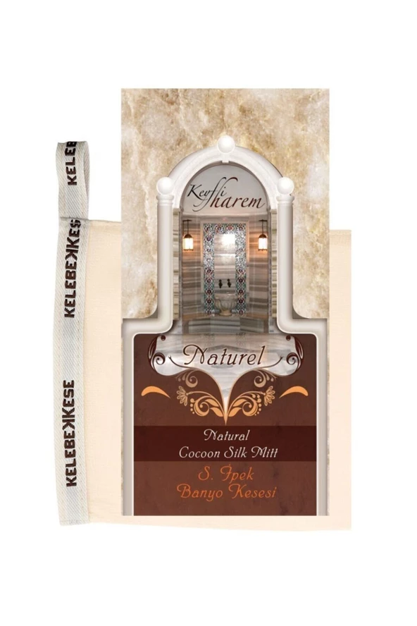 Kelebek Kese İpek Hakiki Koza Ipeğinden Banyo Kesesi+ Eksra Kalın Kese Hediyeli - Resim 2