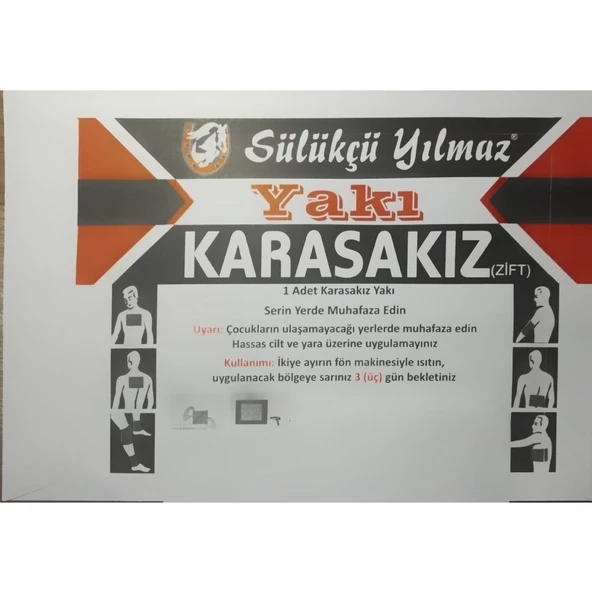 Sülükçü Yılmaz Karasakız Zift Yakısı 3 Adet