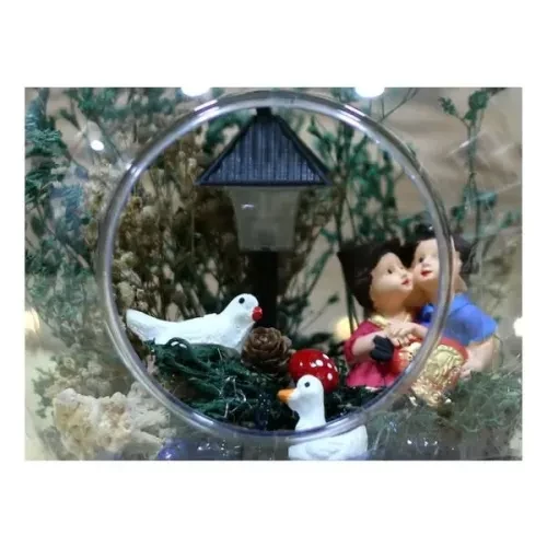 Aşk Temalı Elma Teraryum - 4