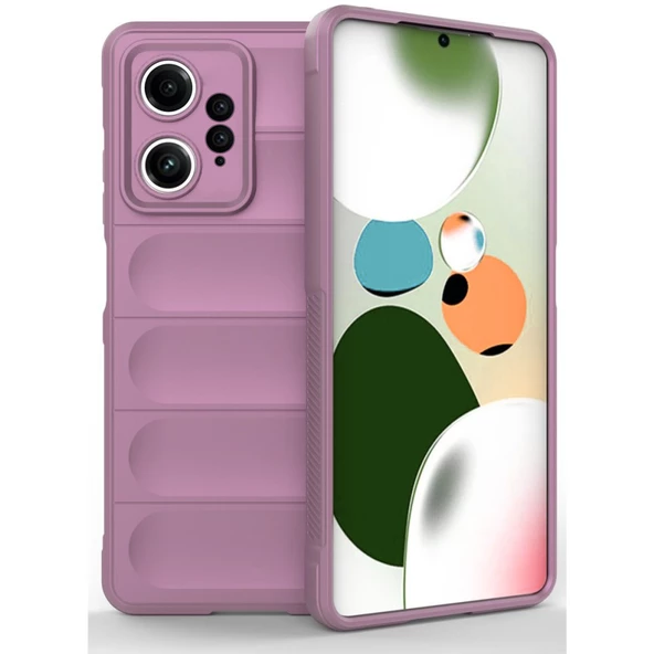 Xiaomi Redmi Note 12 Kılıf Optimum Lens Çerçeveli Silikon Kapak - 5