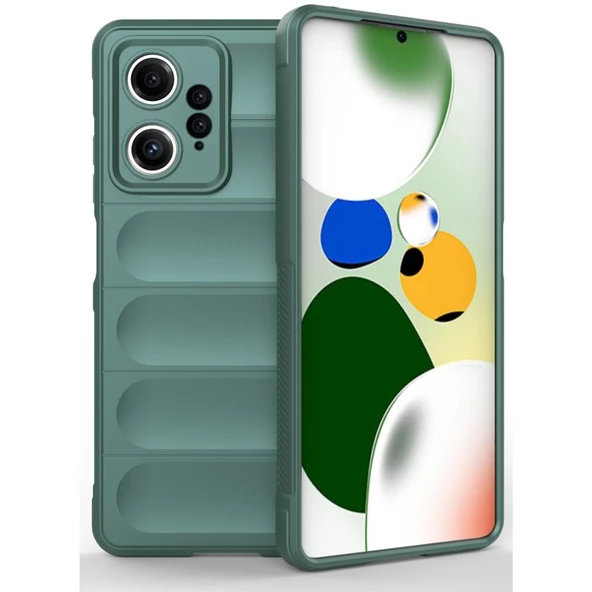 Xiaomi Redmi Note 12 Kılıf Optimum Lens Çerçeveli Silikon Kapak - 3