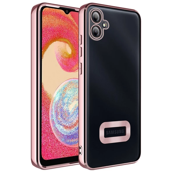 Samsung Galaxy A04 Kılıf Hole Lazer Silikon Kapak - 6