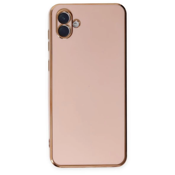 Samsung Galaxy A04E Kılıf Luxury Seri Kamera Korumalı Silikon Kapak - 9
