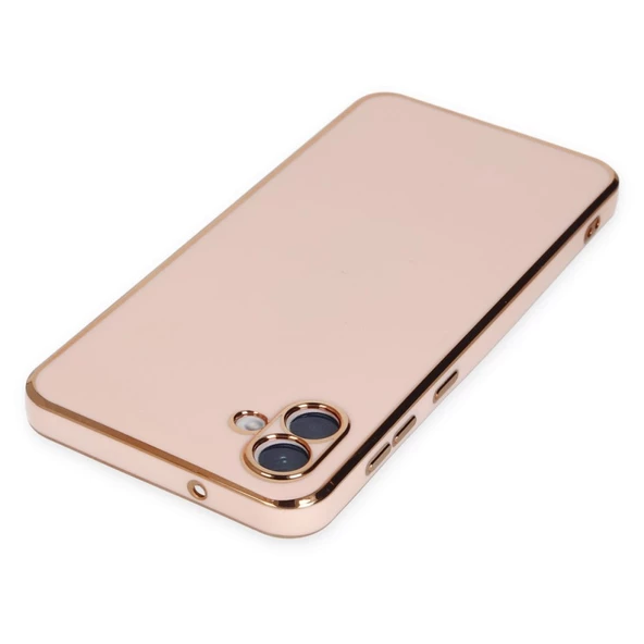 Samsung Galaxy A04E Kılıf Luxury Seri Kamera Korumalı Silikon Kapak - 10