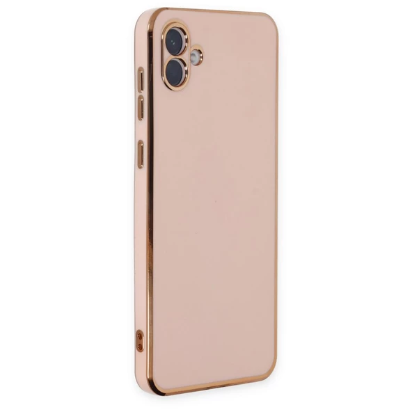 Samsung Galaxy A04E Kılıf Luxury Seri Kamera Korumalı Silikon Kapak - 8