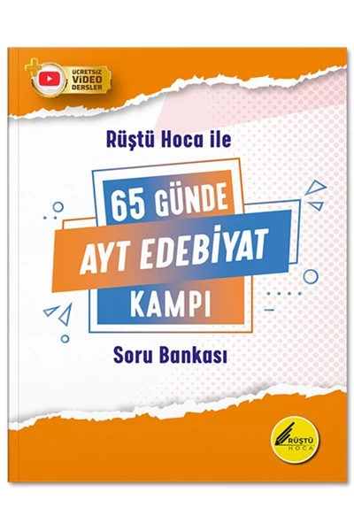 Rüştü Hoca İle 65 Günde AYT Edebiyat Kamp Kitabı - Rüştü Hoca