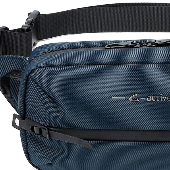 C-Active Erkek Bodybag Bel Çantası Orta Boy Oxford Kumaş 8676 - 2