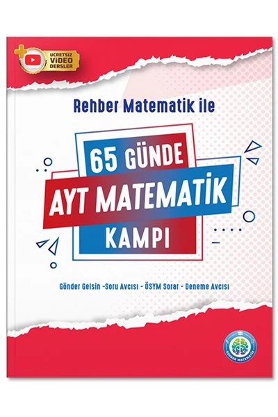 65 Günde AYT Matematik Video Ders Notları ve Kamp Kitabı - Rehber Matematik - Resim 3