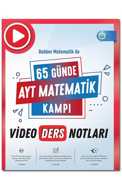 65 Günde AYT Matematik Video Ders Notları ve Kamp Kitabı - Rehber Matematik - Resim 2